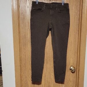 Carhartt Women's Slim Fit Jeans in Dark Brown Size 12